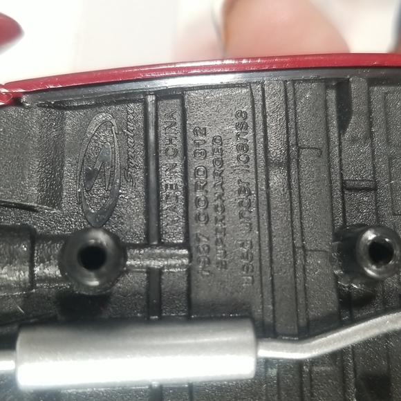 1937 Cord 812 Supercharged Burgandy Car  Toy Collection - Picture 7 of 8